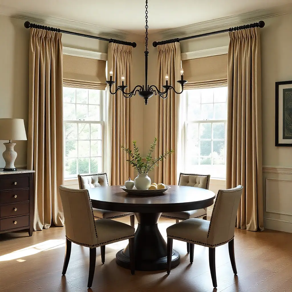 Interior design consultation for window treatments